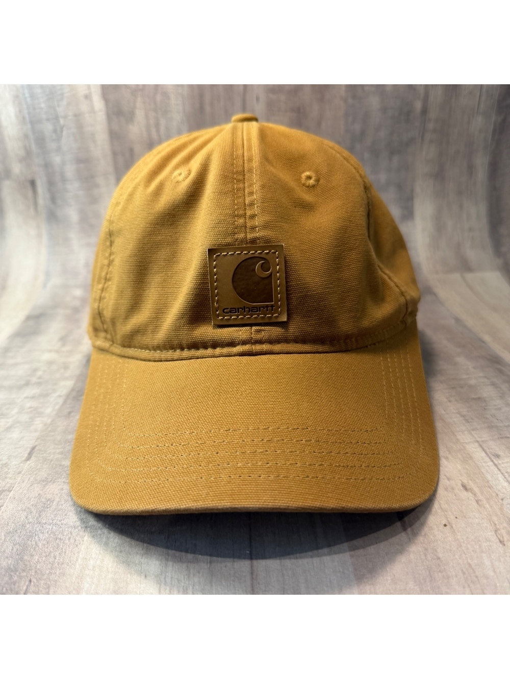 Carhartt Odessa Canvas Patch Logo Baseball Cap Hook & Loop Adjustable Hat